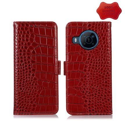 Crocodile Top Layer Cowhide Leather Phone Case, For Nokia X100, For OPPO Reno7 4G Global/F21 Pro 4G, For Xiaomi Redmi 10A / 9C, For Samsung Galaxy F23 5G / M23, For Samsung Galaxy M53 5G, For Xiaomi 12 Pro