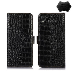 Crocodile Top Layer Cowhide Leather Phone Case, For Alcatel 1B 2022, For Nokia X100, For OPPO Reno7 4G Global/F21 Pro 4G, For Xiaomi Redmi 10A / 9C, For Samsung Galaxy F23 5G / M23, For Samsung Galaxy M33 5G, For Samsung Galaxy M53 5G, For Xiaomi 12 Pro