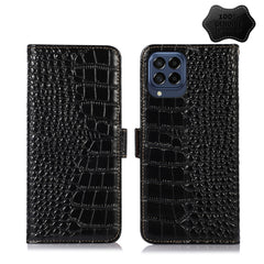 Crocodile Top Layer Cowhide Leather Phone Case