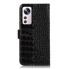 Crocodile Top Layer Cowhide Leather Phone Case, For Xiaomi 12 Pro, For Samsung Galaxy S22+ 5G, For Samsung Galaxy S22 Ultra 5G, For Samsung Galaxy S22 5G