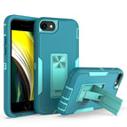 For iPhone SE 2022 / SE 2020 / 8 / 7 / Lake Blue + Blue-green