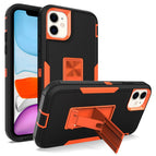 For iPhone 12 / Black + Orange