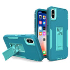 For iPhone XS / X / Lake Blue + Blue-green