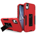 For iPhone XR / Red + Black
