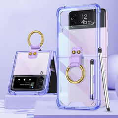 GKK Shockproof Airbag Phone Case with Ring Holder & Stylus Pen, with Stylus Pen