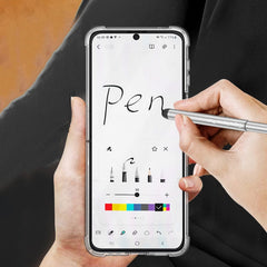 GKK Shockproof Airbag Phone Case with Ring Holder & Stylus Pen, with Stylus Pen