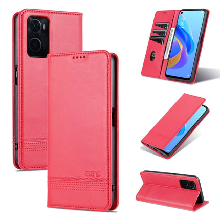 AZNS Magnetic Calf Texture Flip Leather Phone Case, For OPPO K10 / A96 4G / Realme 9i, For Xiaomi Redmi 10C / 10 India, For Honor X8 / X30i