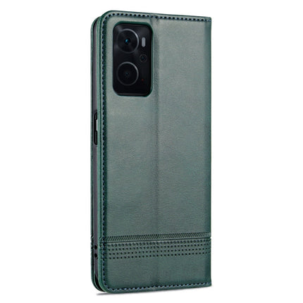 AZNS Magnetic Calf Texture Flip Leather Phone Case, For OPPO K10 / A96 4G / Realme 9i, For Xiaomi Redmi 10C / 10 India, For Honor X8 / X30i