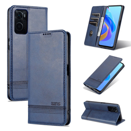 AZNS Magnetic Calf Texture Flip Leather Phone Case, For OPPO K10 / A96 4G / Realme 9i, For Xiaomi Redmi 10C / 10 India, For Honor X8 / X30i