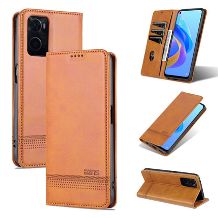 AZNS Magnetic Calf Texture Flip Leather Phone Case, For OPPO K10 / A96 4G / Realme 9i, For Xiaomi Redmi 10C / 10 India, For Honor X8 / X30i