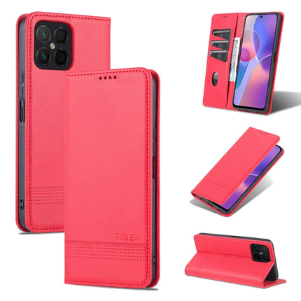 AZNS Magnetic Calf Texture Flip Leather Phone Case, For OPPO K10 / A96 4G / Realme 9i, For Xiaomi Redmi 10C / 10 India, For Honor X8 / X30i