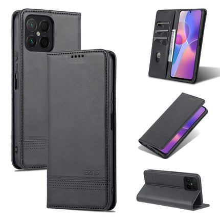 AZNS Magnetic Calf Texture Flip Leather Phone Case, For OPPO K10 / A96 4G / Realme 9i, For Xiaomi Redmi 10C / 10 India, For Honor X8 / X30i