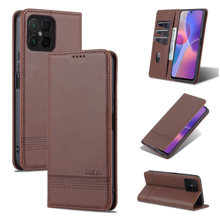 AZNS Magnetic Calf Texture Flip Leather Phone Case, For OPPO K10 / A96 4G / Realme 9i, For Xiaomi Redmi 10C / 10 India, For Honor X8 / X30i