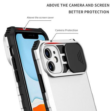 Stereoscopic Holder Sliding Camshield Phone Case, For iPhone 11, For iPhone 12, For iPhone 12 Pro