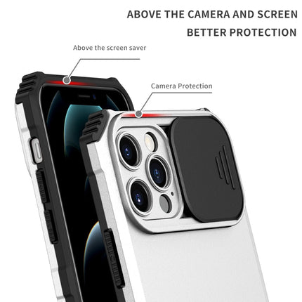 Stereoscopic Holder Sliding Camshield Phone Case, For iPhone 13, For iPhone 11 Pro, For iPhone 11 Pro Max