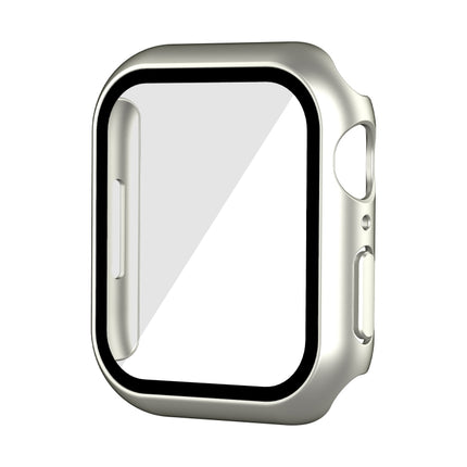 Waterproof PC+Tempered Film Watch Case, For Apple Watch Series 9 / 8 / 7 41mm, For Apple Watch Series 9 / 8 / 7 45mm