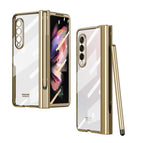 For Samsung Galaxy Z Fold3 5G with Film / Gold