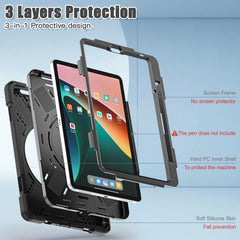 Silicone + PC Tablet Protective Case, For Xiaomi Pad 5 / Pad 5 Pro