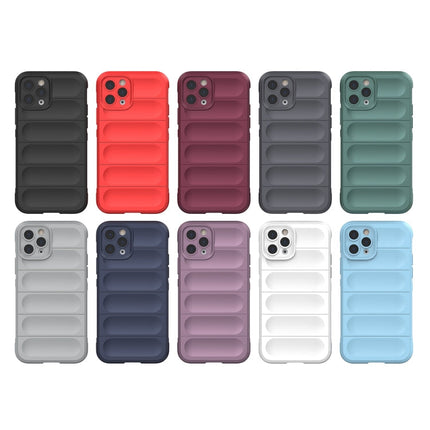 Magic Shield TPU + Flannel Phone Case, For iPhone 11 Pro Max, For iPhone 12