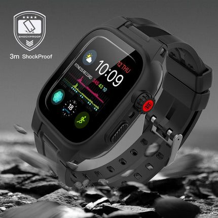 RedPepper TPU + PC + Silicone Waterproof Watch Case For Apple Watch Series 9 / 8 / 7 41mm