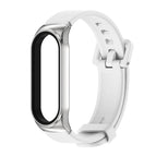 For Xiaomi Mi Band 6 / 5 / White+Silver