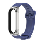 For Xiaomi Mi Band 6 / 5 / Midnight Blue+Silver