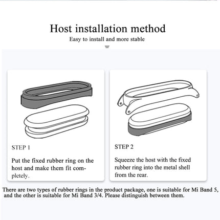 Mijobs CS Silicone Waterproof Watch Band