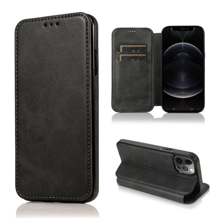 Knight Magnetic Suction Leather Phone Case, For iPhone 12 mini, For iPhone 12 / 12 Pro, For iPhone 12 Pro Max, For iPhone 11