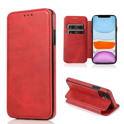Knight Magnetic Suction Leather Phone Case, For iPhone 12 mini, For iPhone 12 / 12 Pro, For iPhone 12 Pro Max, For iPhone 11