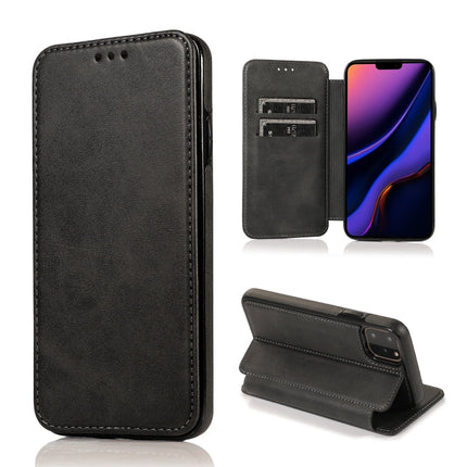 Knight Magnetic Suction Leather Phone Case, For iPhone 11 Pro, For iPhone 11 Pro Max, For iPhone X / XS, For iPhone XR