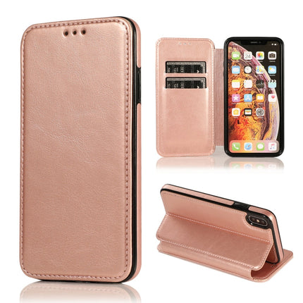 Knight Magnetic Suction Leather Phone Case, For iPhone 11 Pro, For iPhone 11 Pro Max, For iPhone X / XS, For iPhone XR
