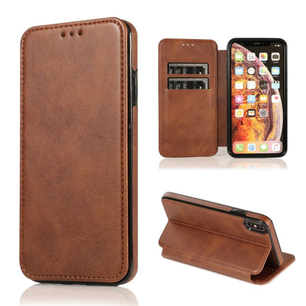 Knight Magnetic Suction Leather Phone Case, For iPhone 11 Pro, For iPhone 11 Pro Max, For iPhone X / XS, For iPhone XR