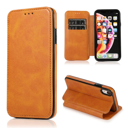 Knight Magnetic Suction Leather Phone Case, For iPhone 11 Pro, For iPhone 11 Pro Max, For iPhone X / XS, For iPhone XR