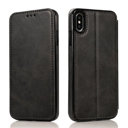 Knight Magnetic Suction Leather Phone Case, For iPhone XS Max, For iPhone SE 2022 / SE 2020 / 7 / 8, For iPhone 7 Plus / 8 Plus