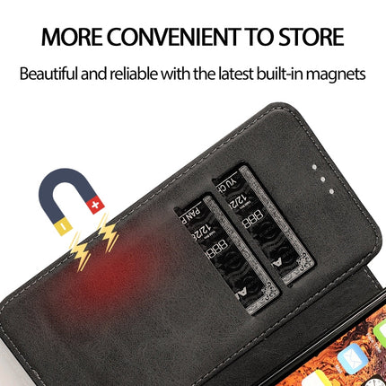 Knight Magnetic Suction Leather Phone Case, For iPhone XS Max, For iPhone SE 2022 / SE 2020 / 7 / 8, For iPhone 7 Plus / 8 Plus