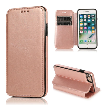 Knight Magnetic Suction Leather Phone Case, For iPhone XS Max, For iPhone SE 2022 / SE 2020 / 7 / 8, For iPhone 7 Plus / 8 Plus