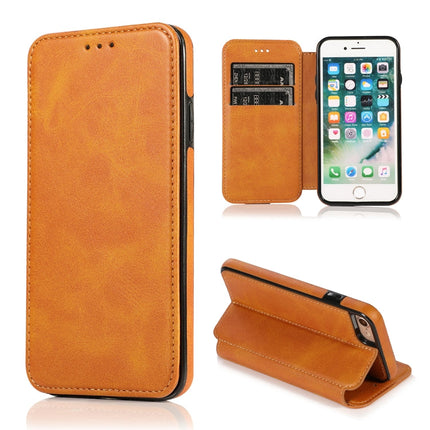 Knight Magnetic Suction Leather Phone Case, For iPhone XS Max, For iPhone SE 2022 / SE 2020 / 7 / 8, For iPhone 7 Plus / 8 Plus