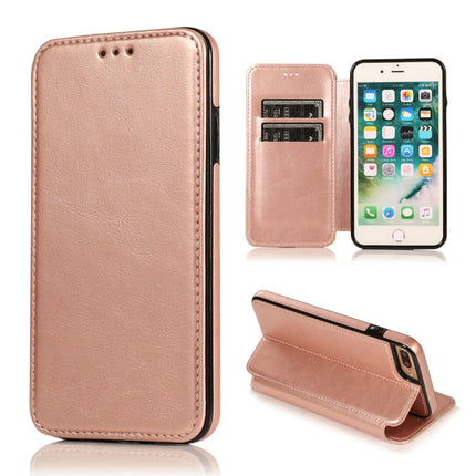 Knight Magnetic Suction Leather Phone Case, For iPhone XS Max, For iPhone SE 2022 / SE 2020 / 7 / 8, For iPhone 7 Plus / 8 Plus