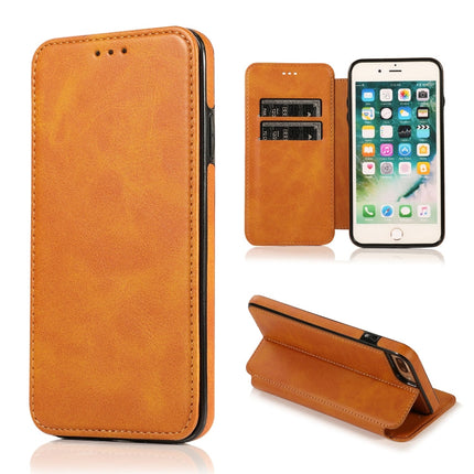 Knight Magnetic Suction Leather Phone Case, For iPhone XS Max, For iPhone SE 2022 / SE 2020 / 7 / 8, For iPhone 7 Plus / 8 Plus