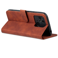 AZNS Skin Feel Calf Texture Flip Leather Phone Case, For Xiaomi Redmi 10C / Redmi 10 India, For Xiaomi Poco X4 Pro 5G