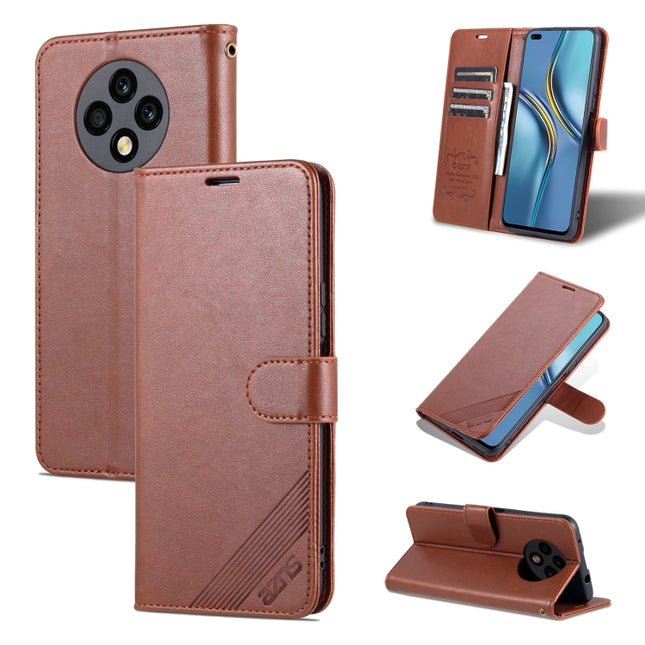 AZNS Sheepskin Texture Flip Leather Phone Case, For U-Magic Enjoy 50 Plus, For Honor X8 / X30i