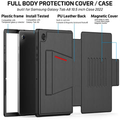 Smart B Magnetic Leather Tablet Case, For Samsung Galaxy Tab A8 10.5 2021
