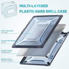 TPU + PC Laptop Protective Case, For MacBook Air 13.3 inch 2020 / 2018