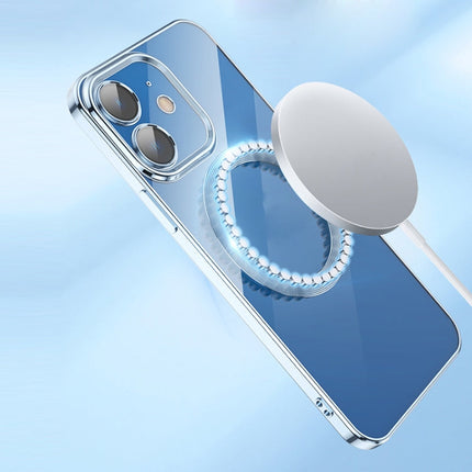 MagSafe Magnetic Electroplated Phone Case, For iPhone 12 mini, For iPhone 12, For iPhone 12 Pro, For iPhone 12 Pro Max