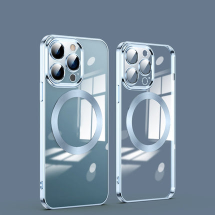 MagSafe Magnetic Electroplated Phone Case, For iPhone 12 mini, For iPhone 12, For iPhone 12 Pro, For iPhone 12 Pro Max