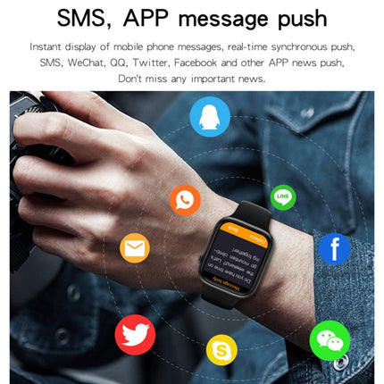 HW22 Pro 1.75 inch HD Screen Smart Watch, Support Bluetooth Dial/Body Temperature Monitoring