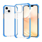 For iPhone 14 Plus / Transparent Blue