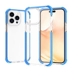 For iPhone 14 Pro Max / Transparent Blue