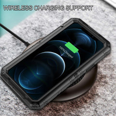 Metal + Silicone Phone Case with Screen Protector