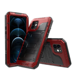 Metal + Silicone Phone Case with Screen Protector
